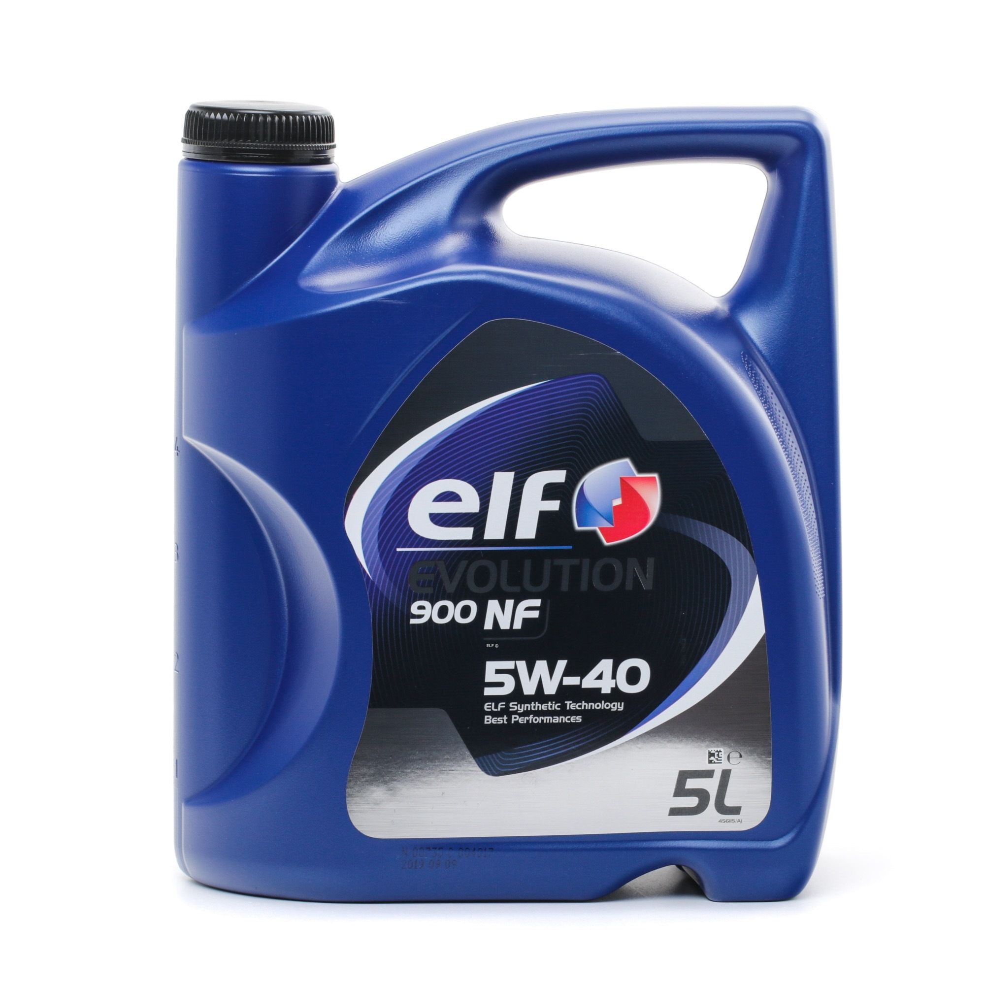 Side view of ELF 2198877 Engine oil 5W-40, Capacity: 5l