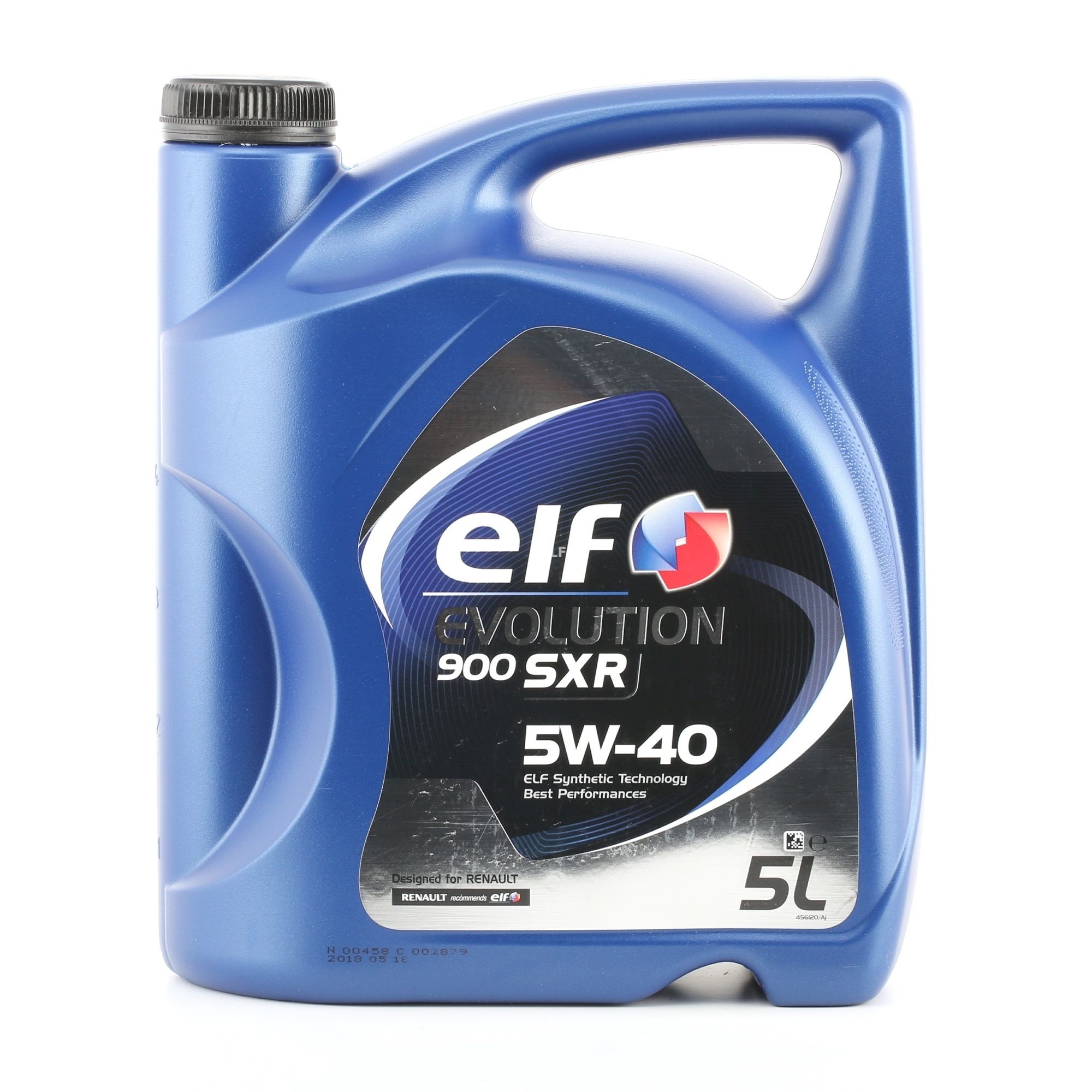 Side view of ELF 2198388 Engine oil 5W-40, Capacity: 5l