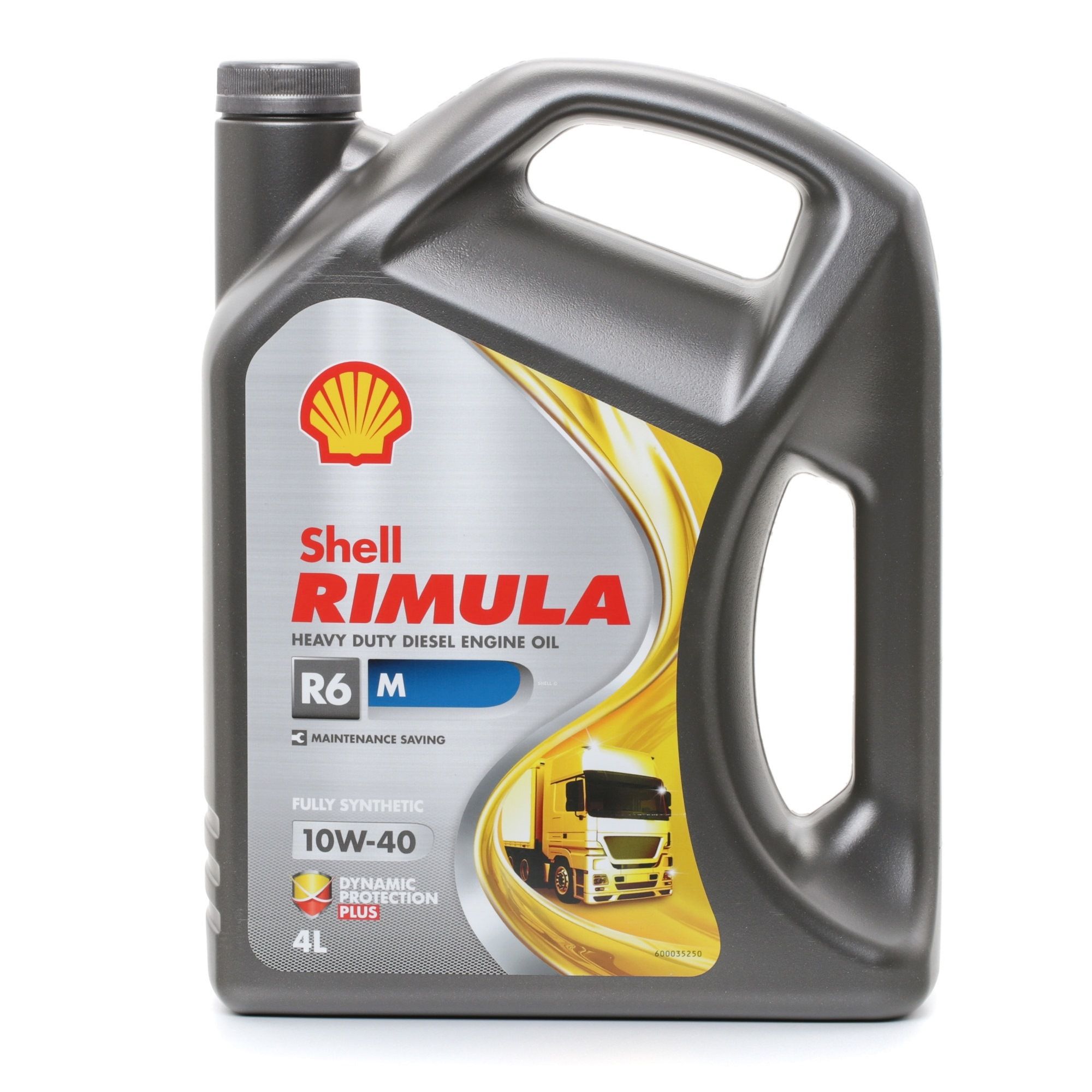 Side view of SHELL 550044869 Engine oil 10W-40, Capacity: 4l, Synthetic Oil
