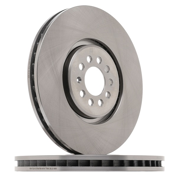 RIDEX 82B1574 Brake disc Audi TT 8N Roadster 3.2 VR6 quattro 250 hp Petrol 2004