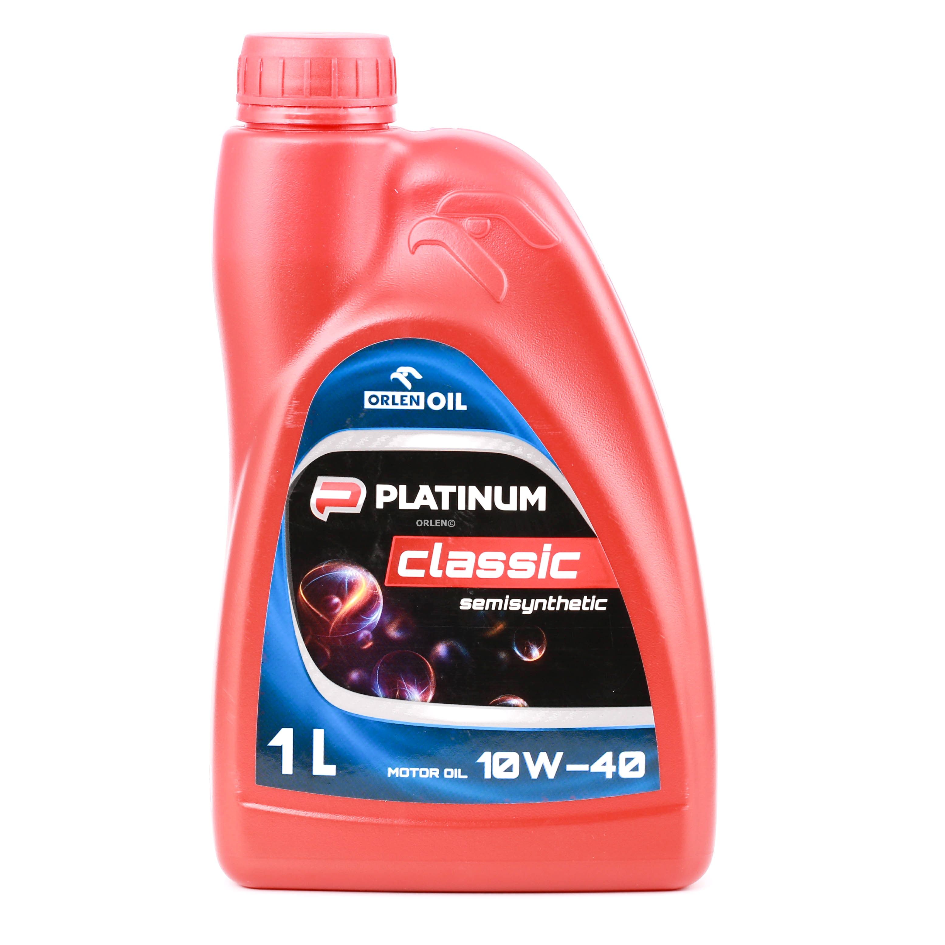 Side view of ORLEN QFS412B10 Engine oil 10W-40, Capacity: 1l, Part Synthetic Oil