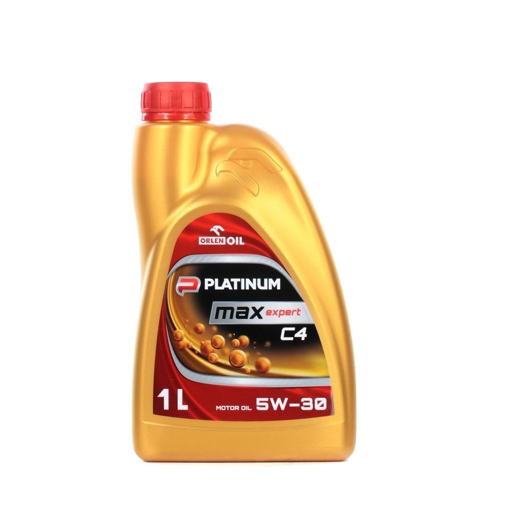 Side view of ORLEN QFS431B10 Engine oil 5W-30, Capacity: 1l, Synthetic Oil