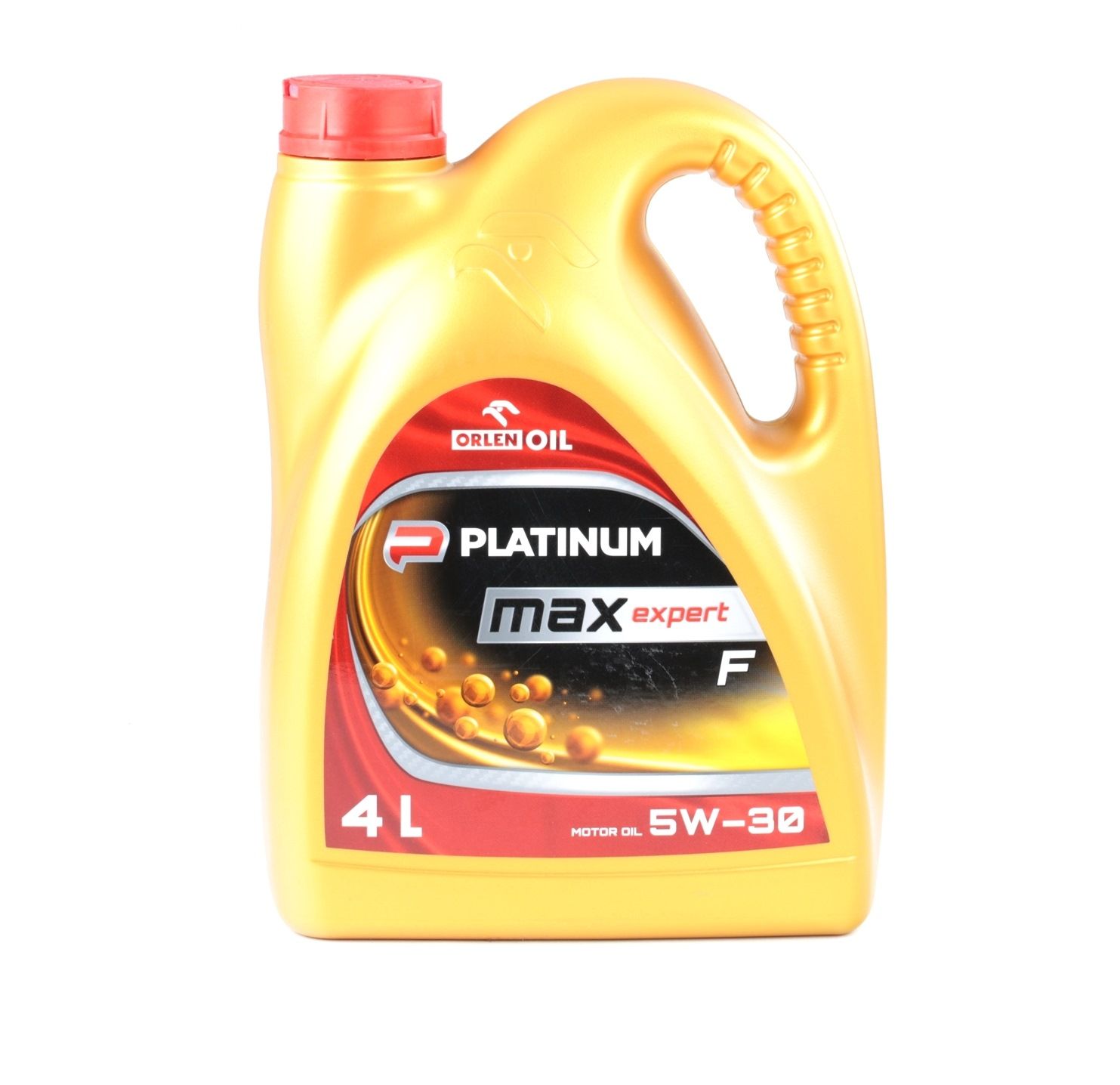 Side view of ORLEN QFS432B40 Engine oil 5W-30, Capacity: 4l, Synthetic Oil
