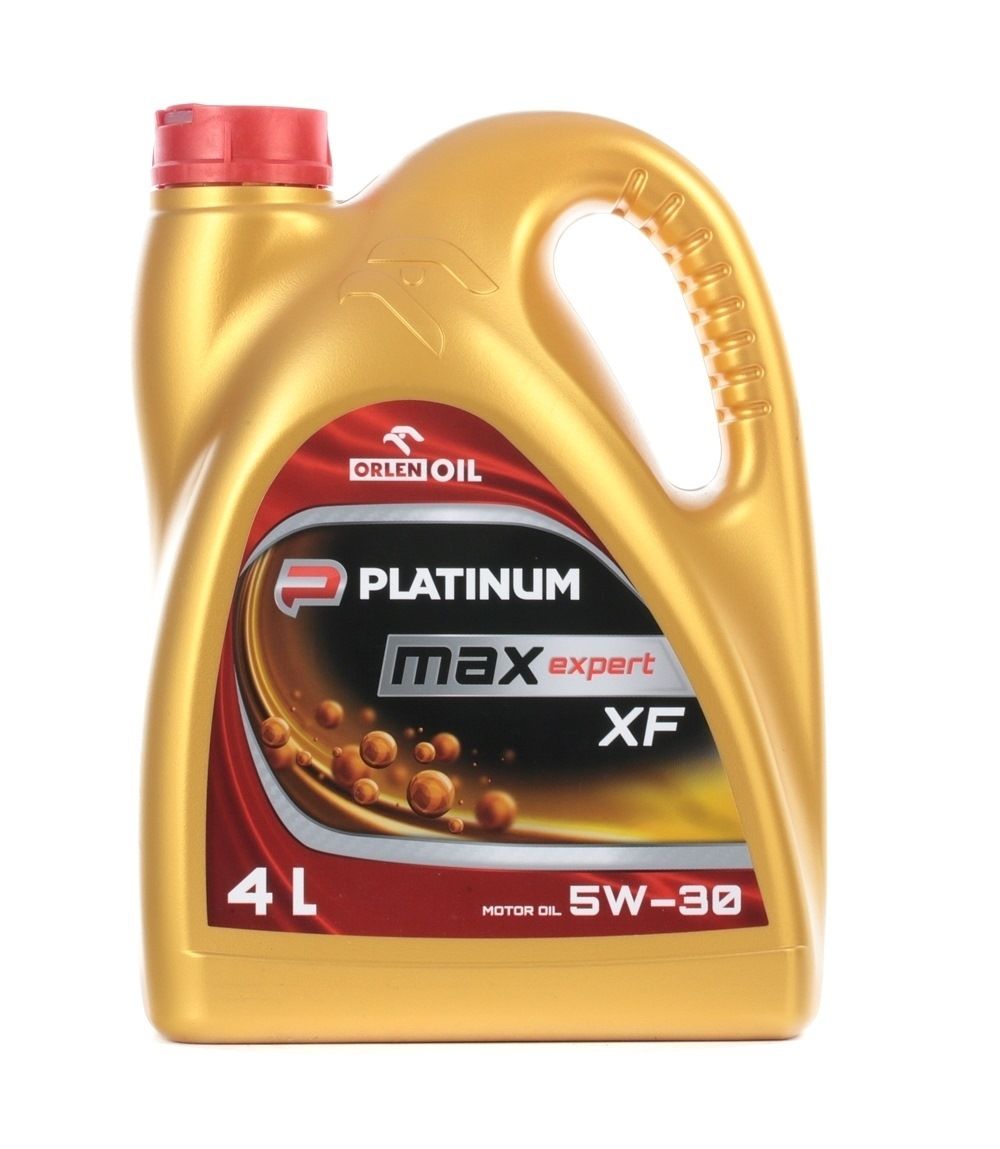 Side view of ORLEN QFS437B40 Engine oil 5W-30, Capacity: 4l, Synthetic Oil