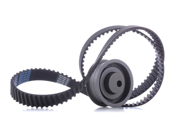 Spriegotājrullītis, Gāzu sadales mehānisma piedziņas siksna 307T0239 RIDEX 051109243 AUDI