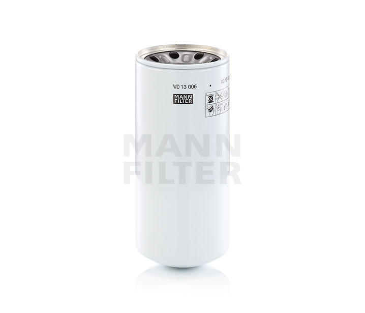 Filtre, système hydraulique de travail WD 13 006 x MANN-FILTER 91143144
