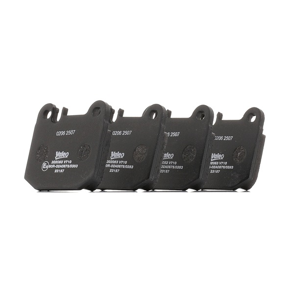 Piduriklotsid 302053 VALEO 163420 07 20 FIAT