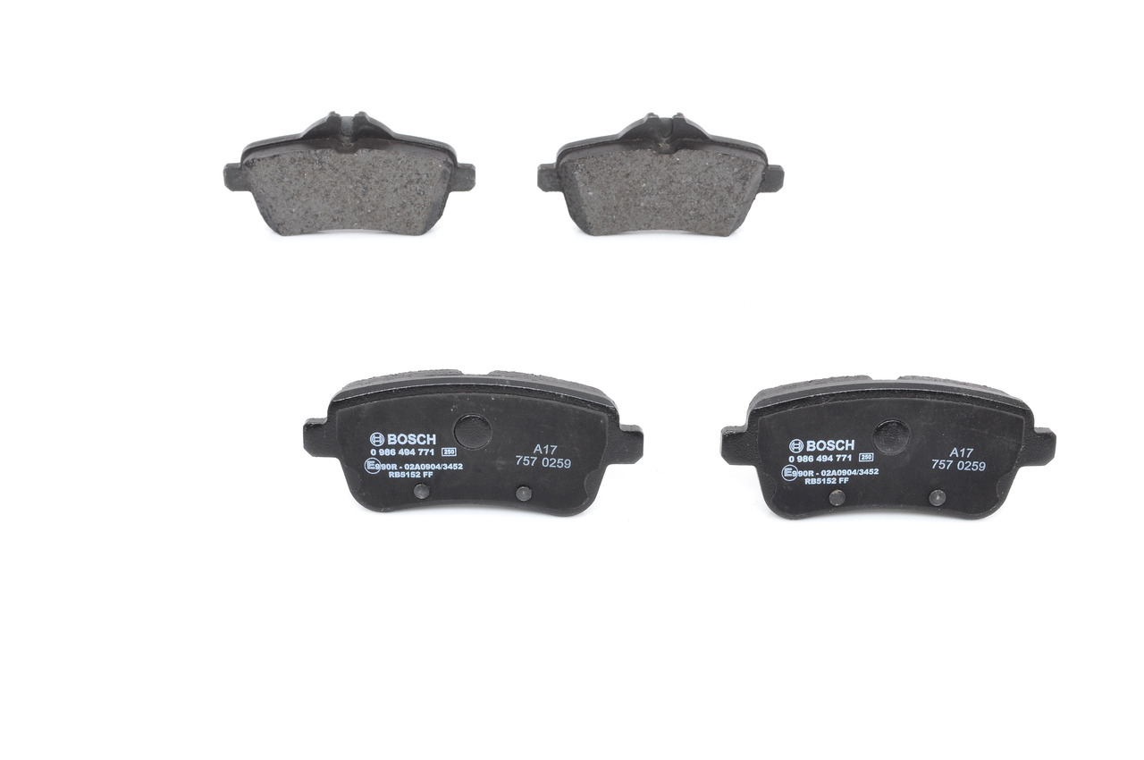 BOSCH 0986494771 Kit de pastillas de freno Mercedes W166 precio