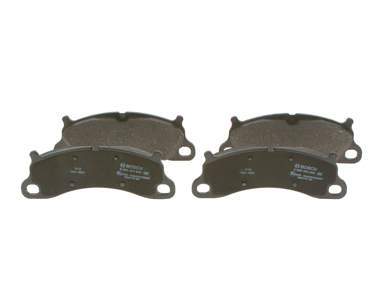 BOSCH BP1980 Brake pad set