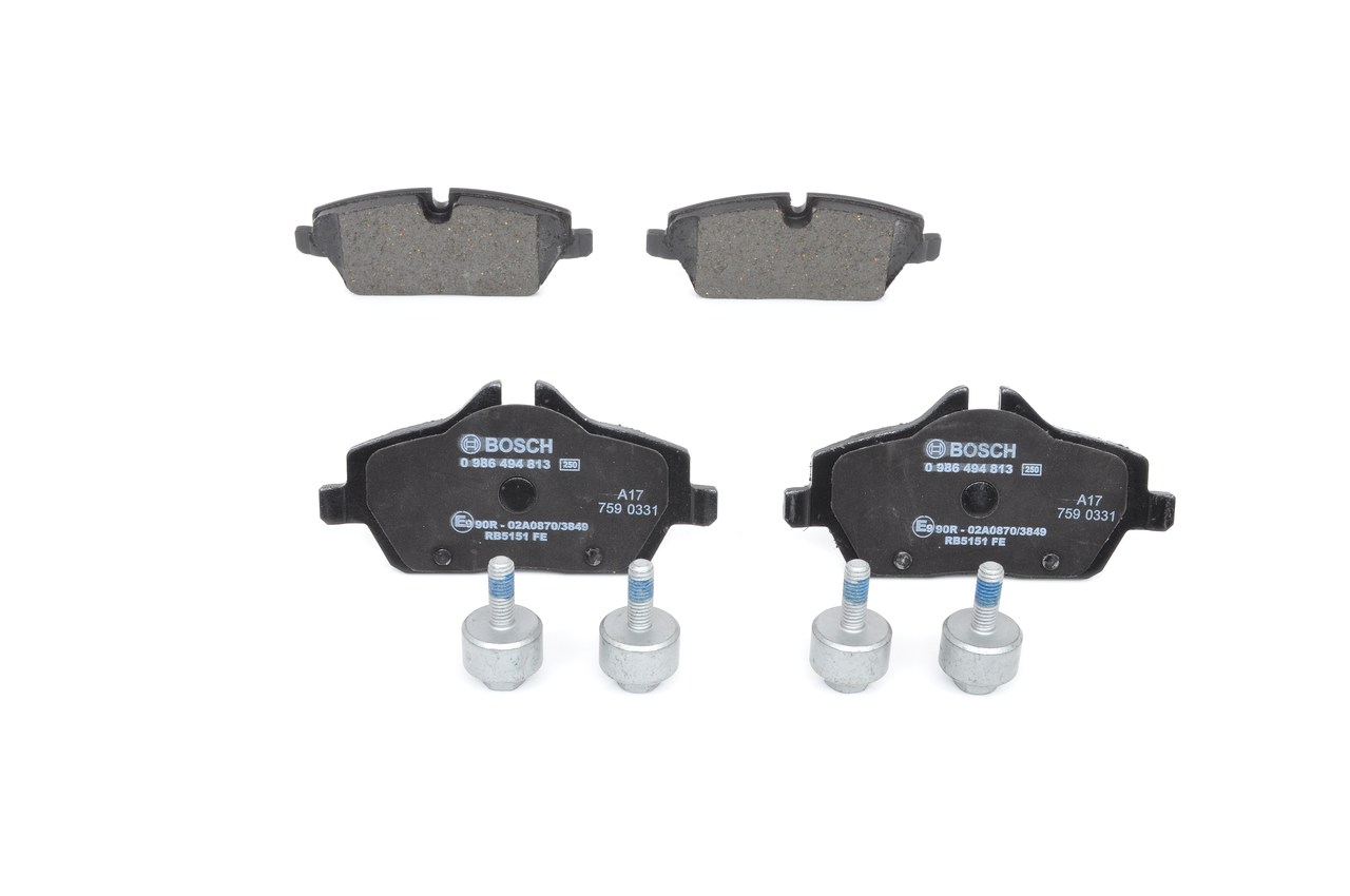 BOSCH BP1987 Brake pad set