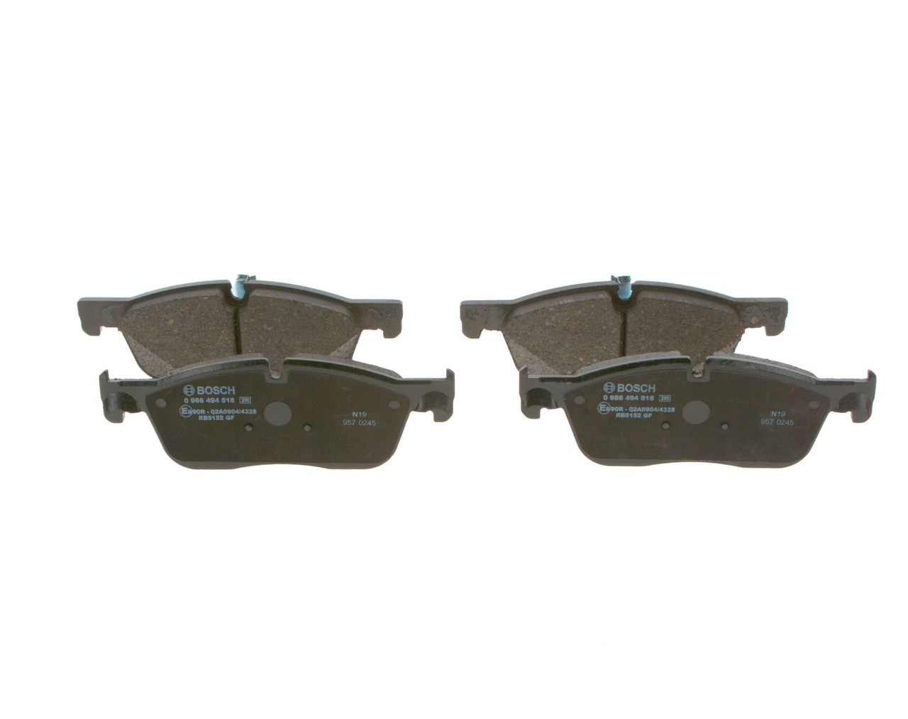 BOSCH E9 90R-02A0904/4328 Plaquettes de frein BOSCH BP1992 Plaquettes de frein