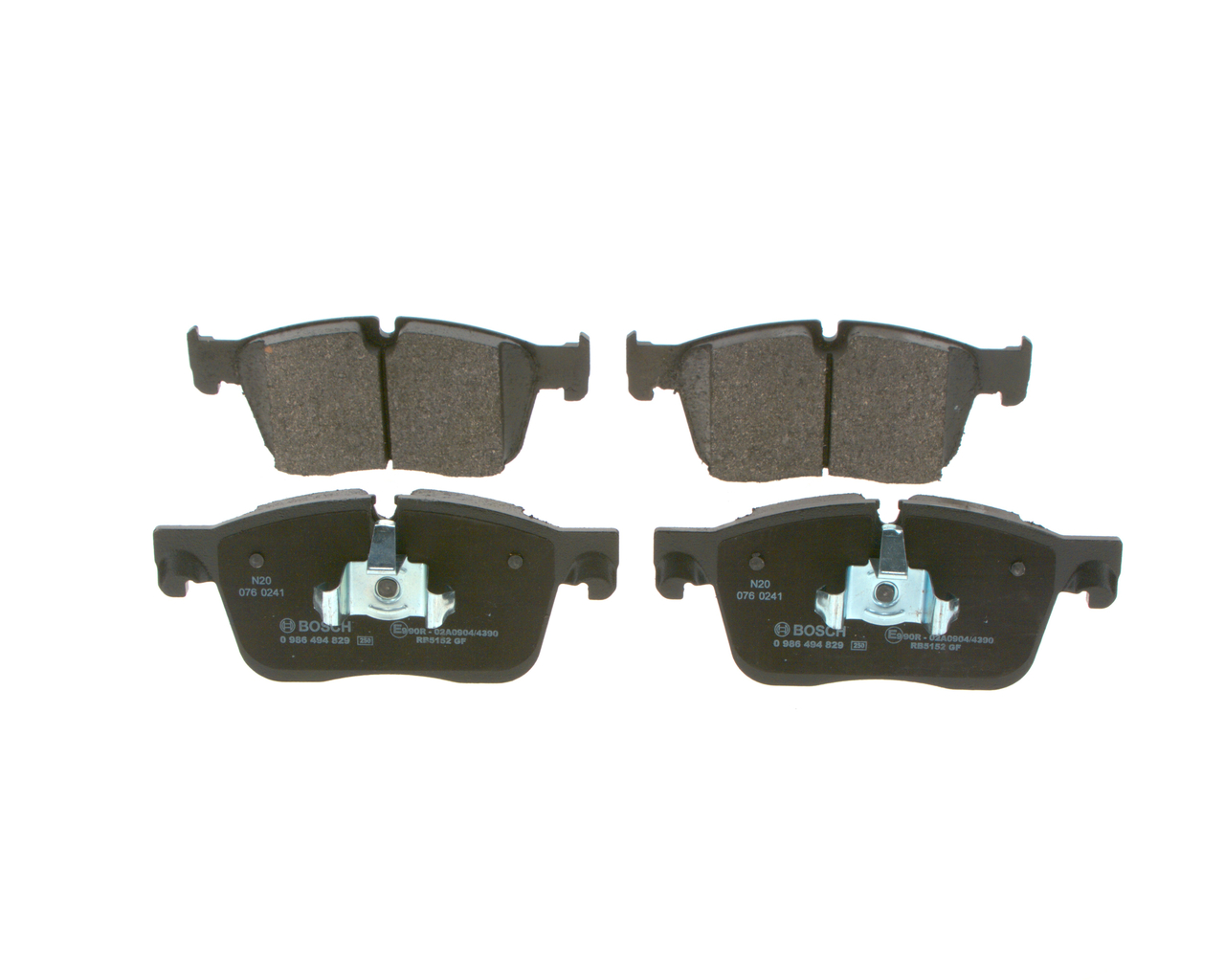 BOSCH 0 986 494 829 Brake pad set