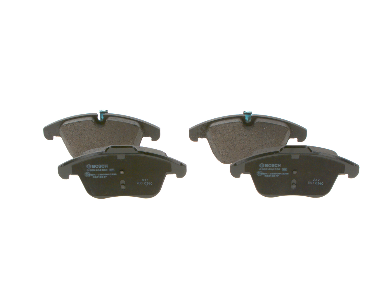 BOSCH BP2004 Kit pastiglie freni