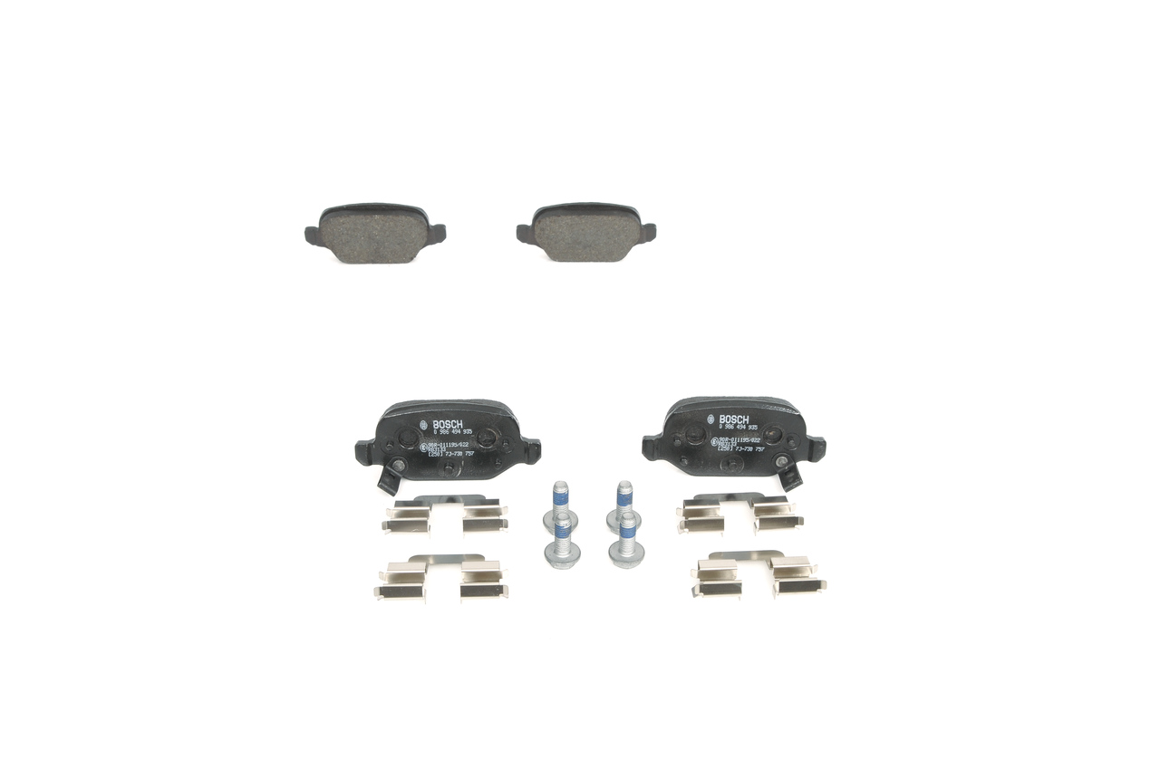 Bremseklodser 0 986 494 935 BOSCH 77366453 FIAT