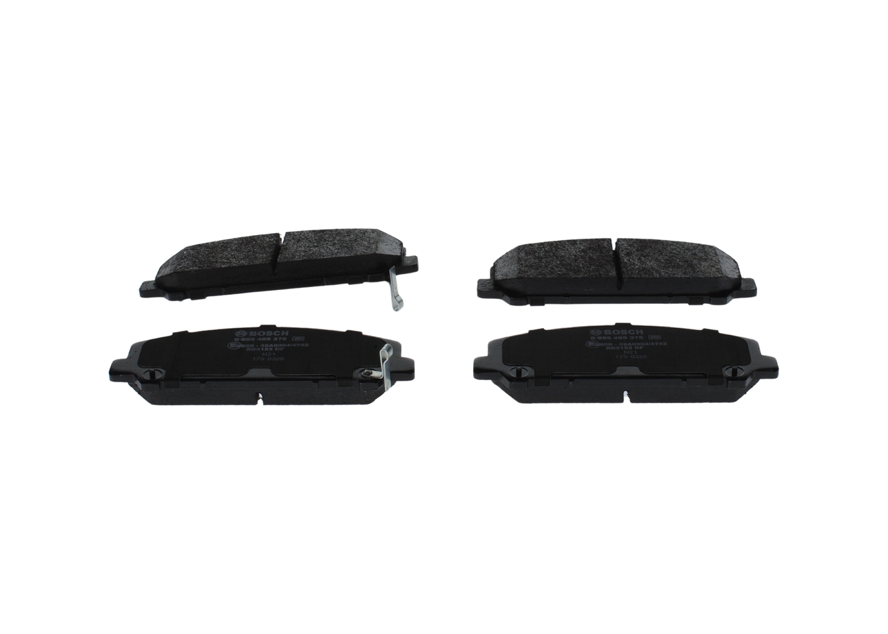 BOSCH BP1725 Juego de pastillas de freno