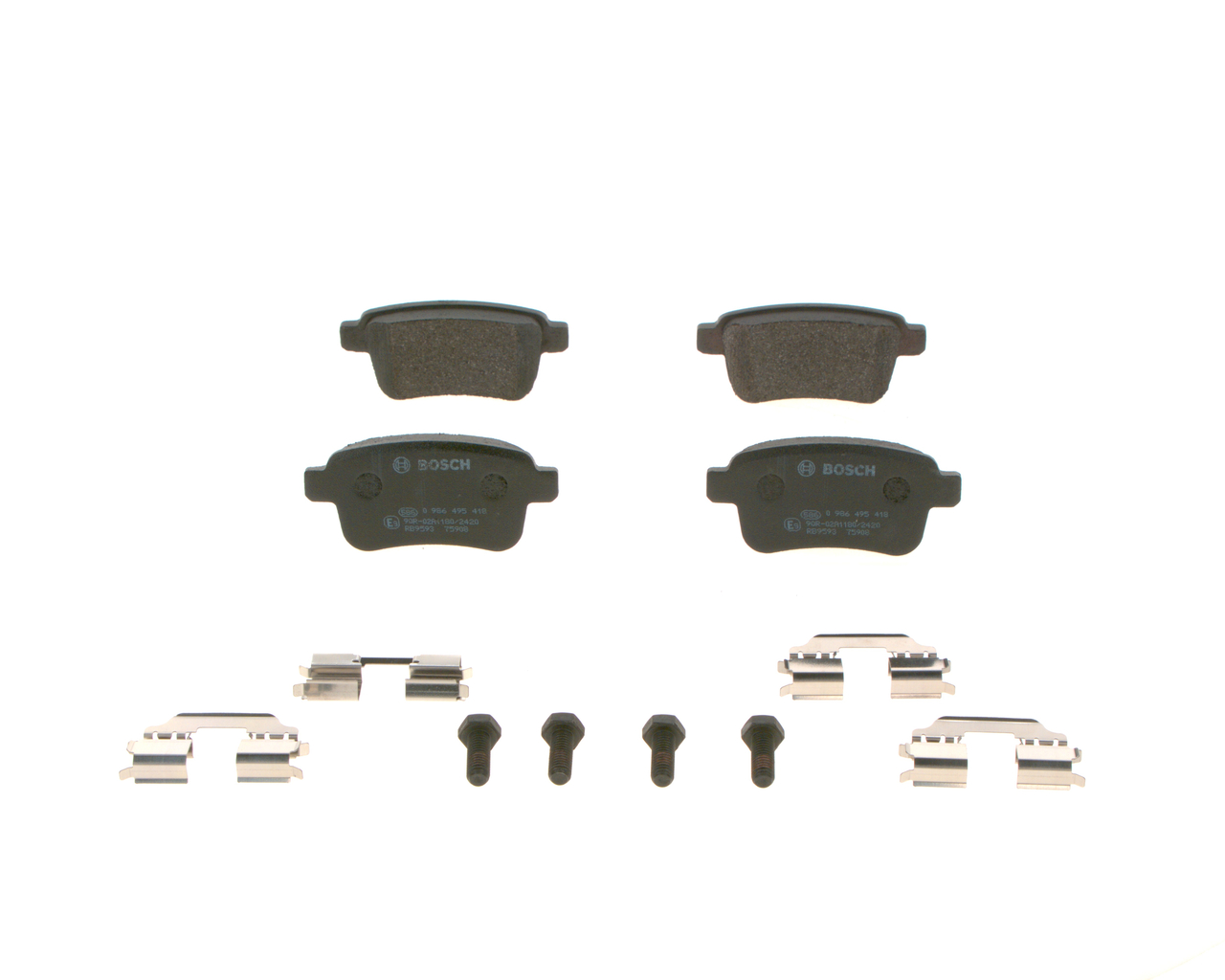 BOSCH BP1221 Kit pastiglie freni