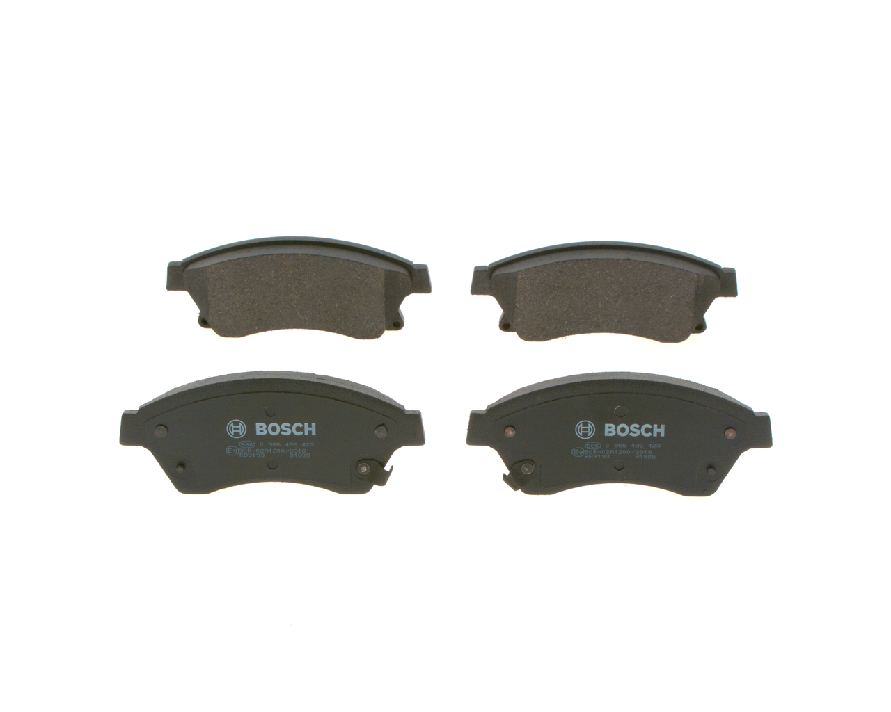 BOSCH BP2130 Kit pastiglie freni