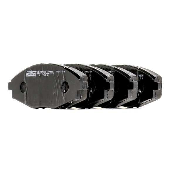 Brake pad set 572402CH CHAMPION D1060 80B0A NISSAN