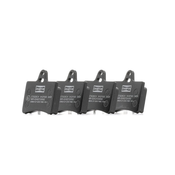 Τακάκια φρένων 573028CH CHAMPION 172591 CITROËN