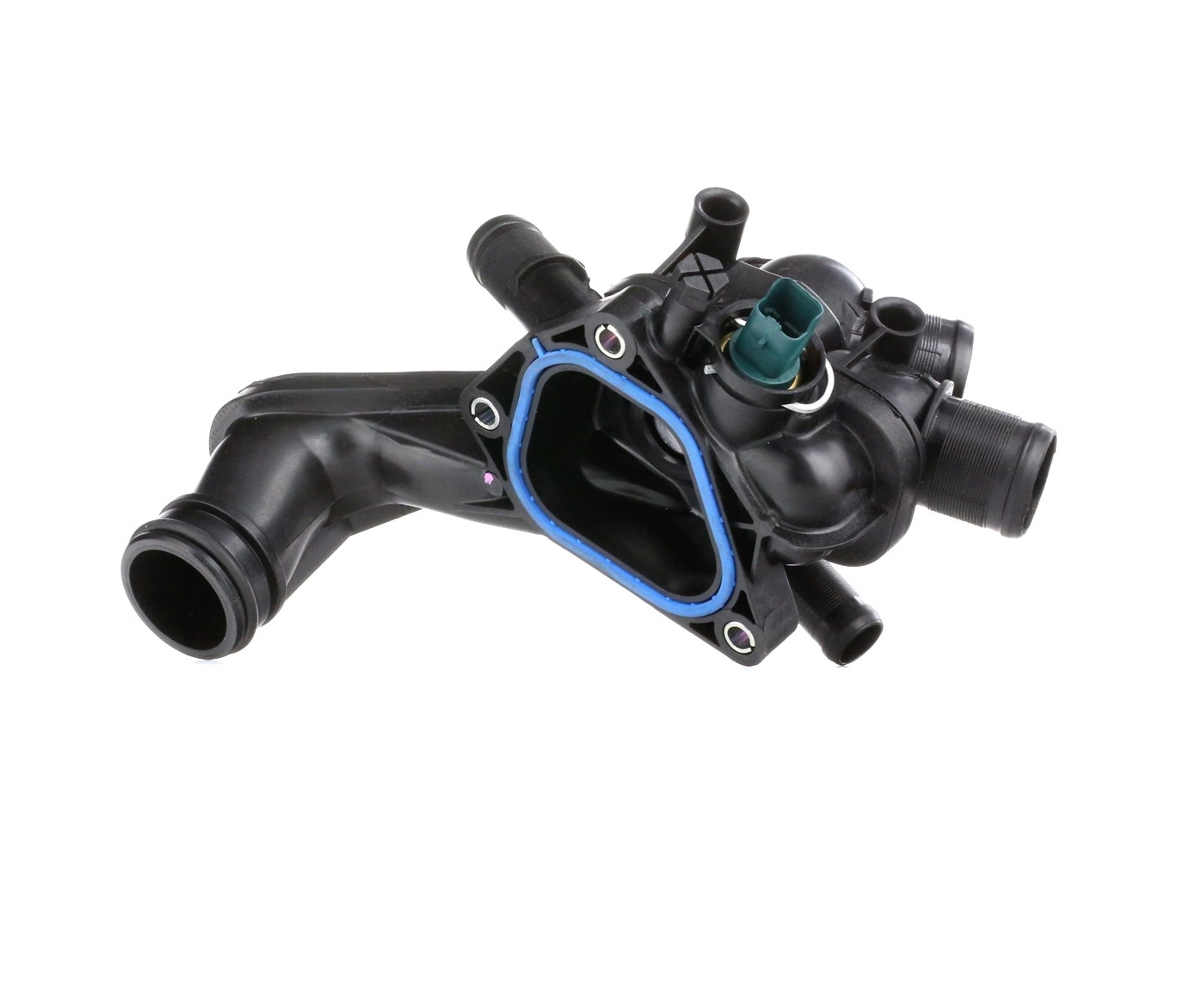 FEBI BILSTEIN 103197 Kühlwasserthermostat Öffnungstemperatur: 105°C, mit Dichtung, mit Gehäuse