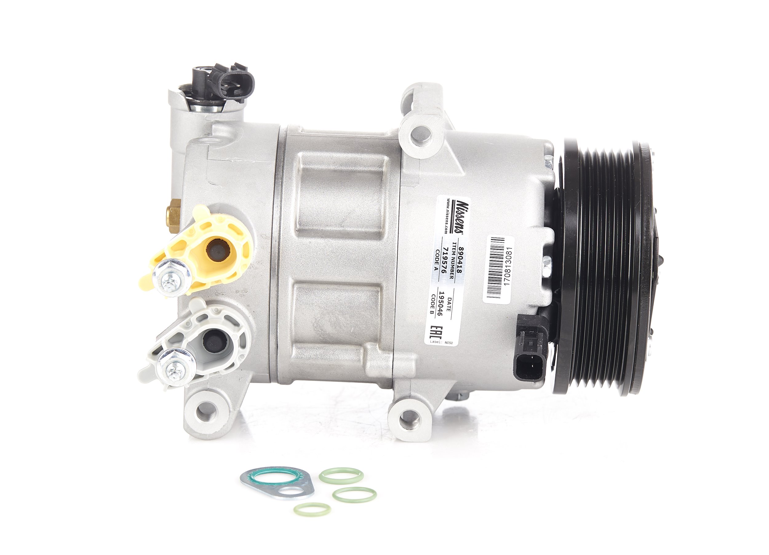 Air conditioning compressor 890418 NISSENS 2 015 362 Volkswagen