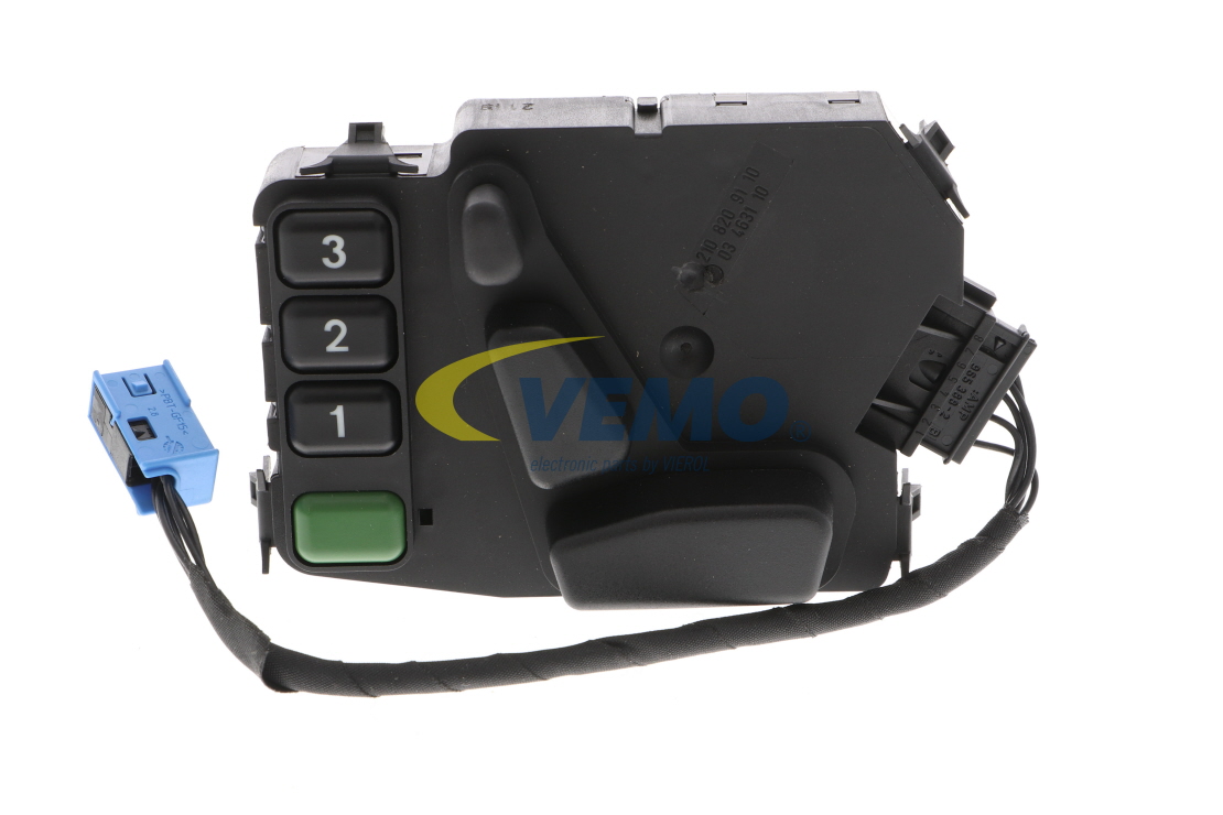 Włącznik, regulacja siedzenia V30-73-0241 VEMO 210 820 91 10 MERCEDES-BENZ