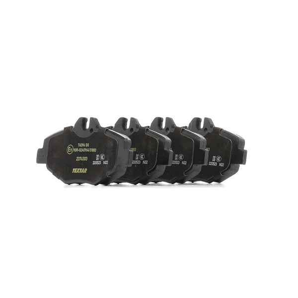 TEXTAR 23743 Kit pastiglie freni