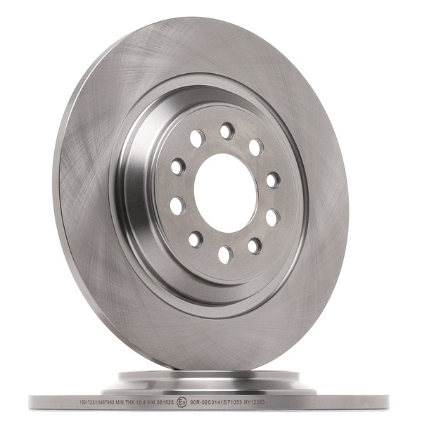 RIDEX 82B1701 Takajarrulevyt Jeep Cherokee KL 2.4 4x4 186 hv Bensiini hinta