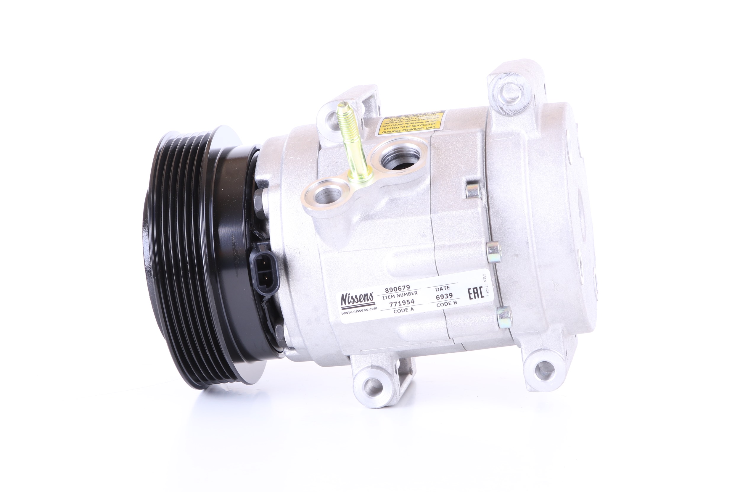 Compresseur de clim 890679 NISSENS 4818048 AUDI