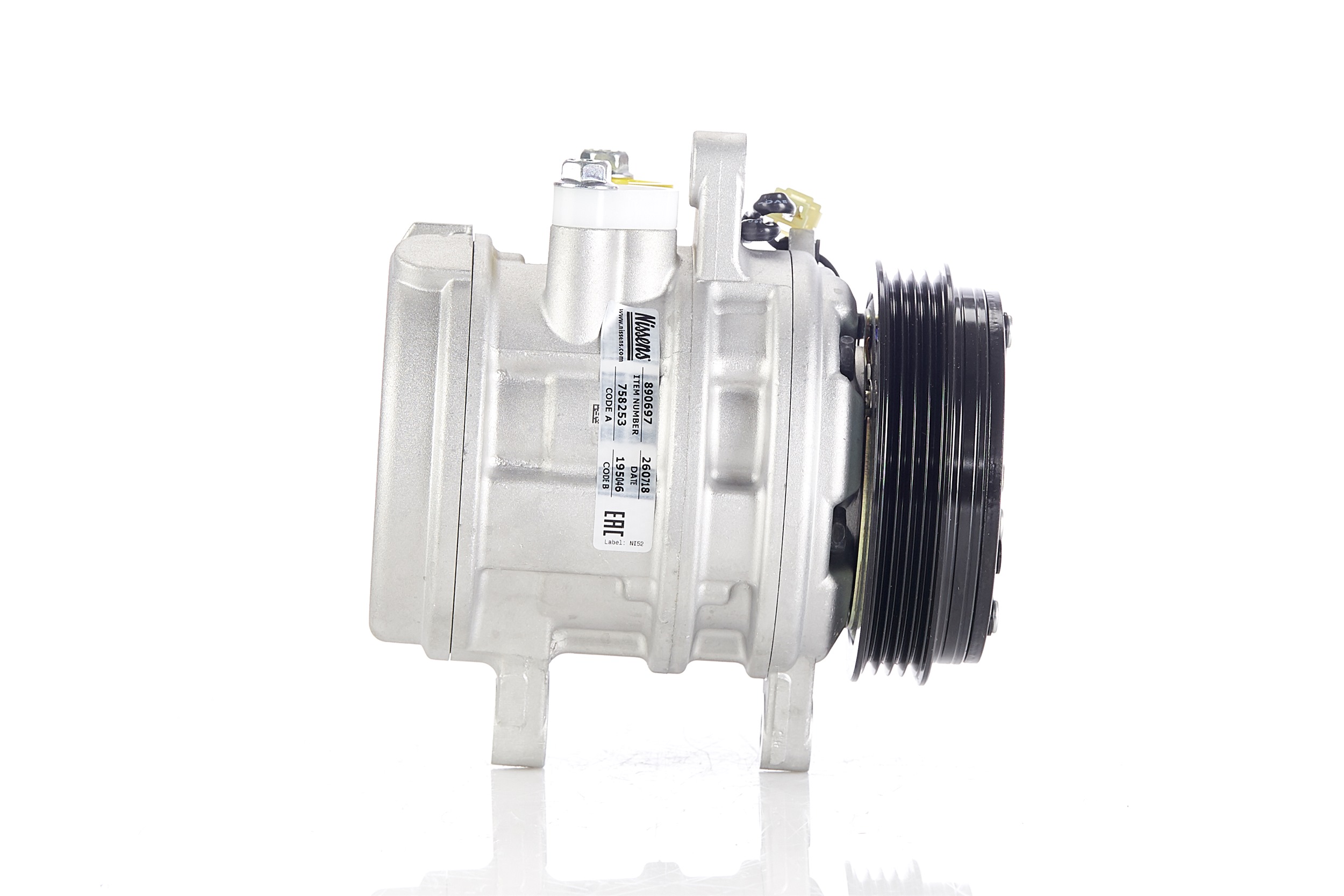 Klimakompressor 890697 NISSENS 96568210 TOYOTA