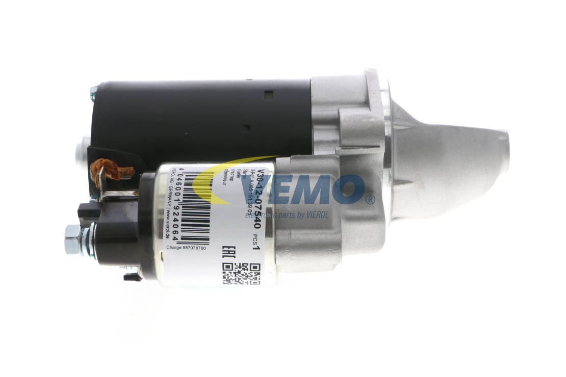 Starter V30-12-07540 VEMO 005-151-390180 NISSAN