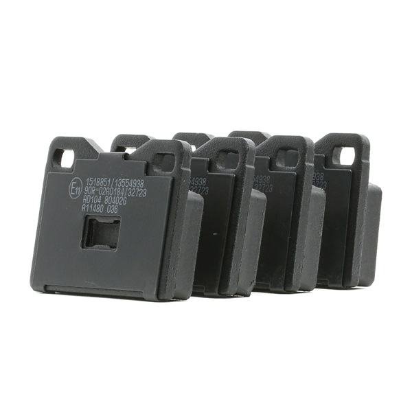 RIDEX 402B1258 Plaquettes de frein