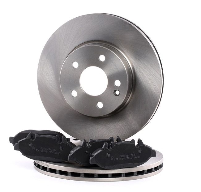 RIDEX 3405B0136 Bremsscheiben und -beläge Mitsubishi Pajero L040 2.5 TD 95 PS Diesel Kosten