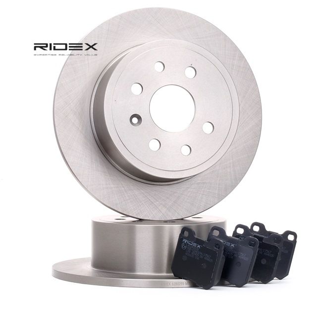 3405B0141 RIDEX kit dischi e pastiglie Opel Vectra B Caravan j96 Station Wagon 2.0 DTI 16V (F19) 101 CV Diesel prezzo