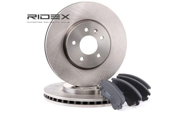 RIDEX 3405B0277 Bremsscheiben und -beläge
