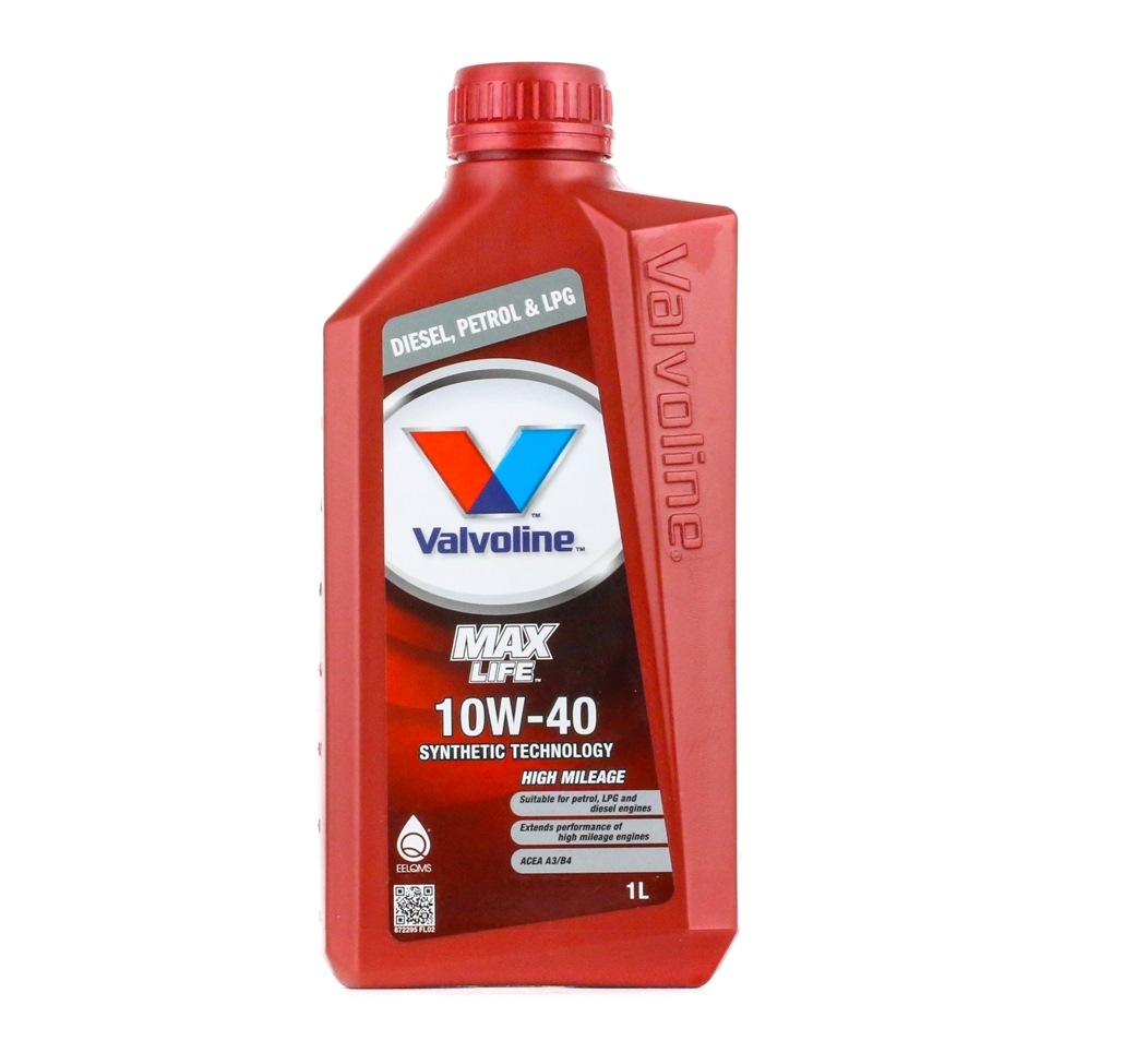 Side view of Valvoline 872295 Engine oil 10W-40, Capacity: 1l, Part Synthetic Oil