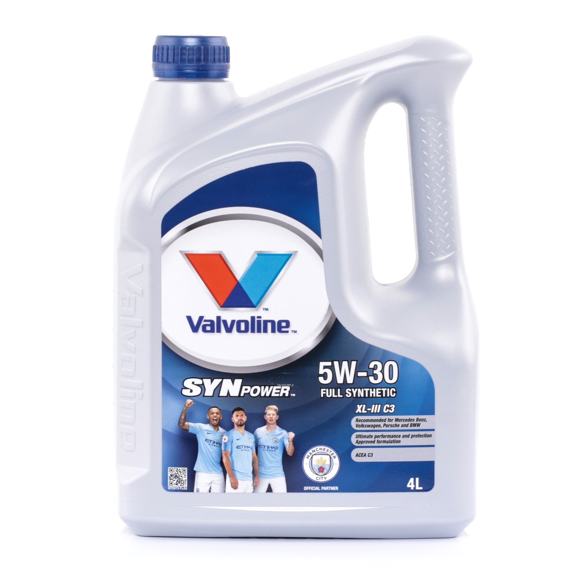 Side view of Valvoline 872373 Engine oil 5W-30, Capacity: 4l