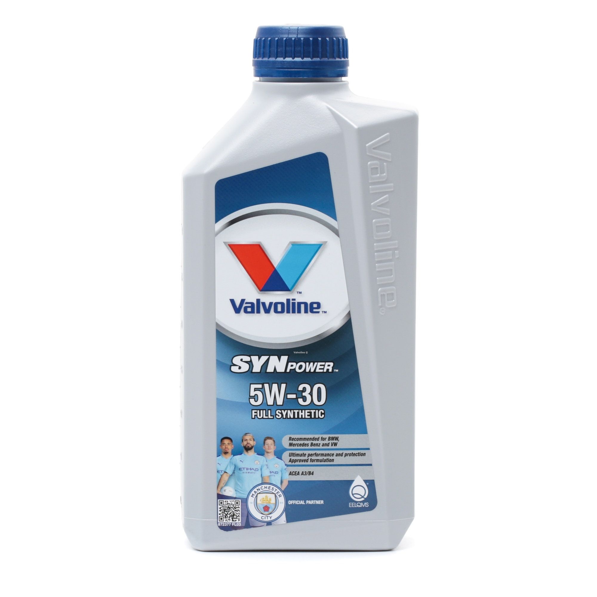 Side view of Valvoline 872377 Engine oil 5W-30, Capacity: 1l