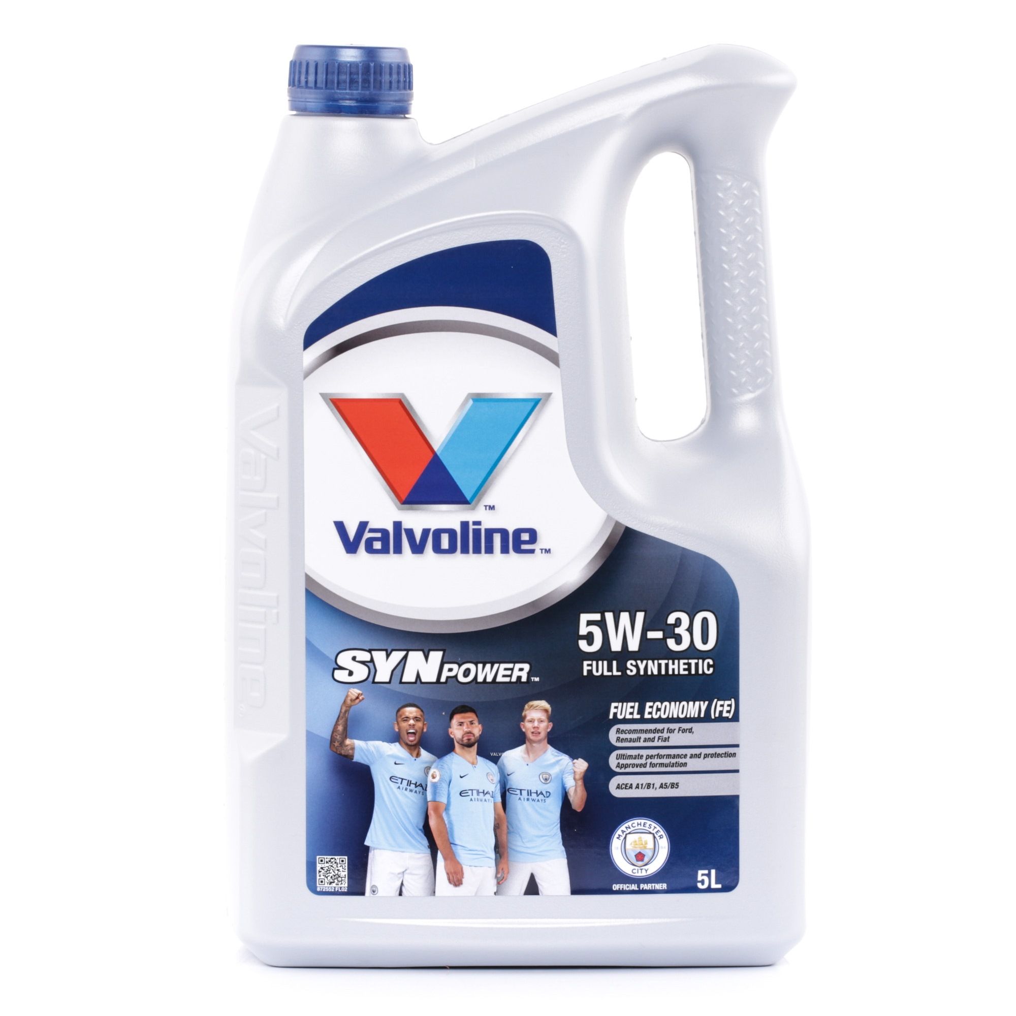Side view of Valvoline 872552 Engine oil 5W-30, Capacity: 5l