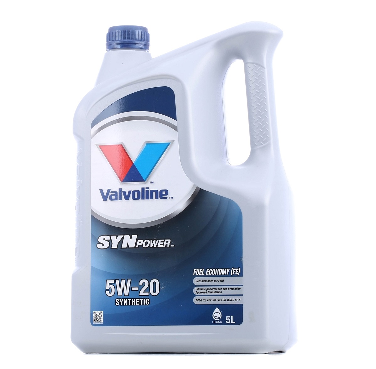 Side view of Valvoline 872556 Engine oil 5W-20, Capacity: 5l