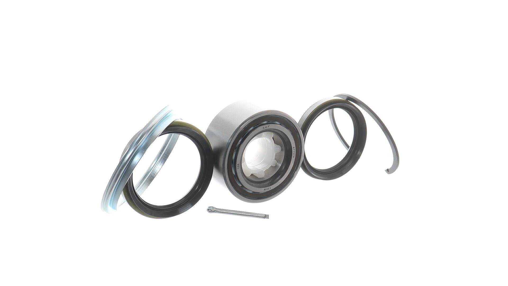 SKF VKBA 3730 Hjullejesæt TOYOTA Corolla VII Sedan (E100) 2.0 D (CE100_) 72 HK Diesel pris