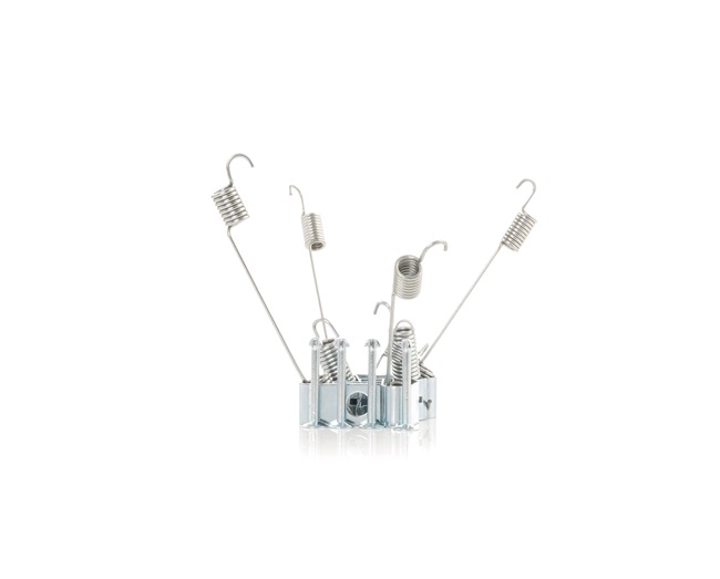 RIDEX 1502A0048 Kit accessori, Ganasce freno