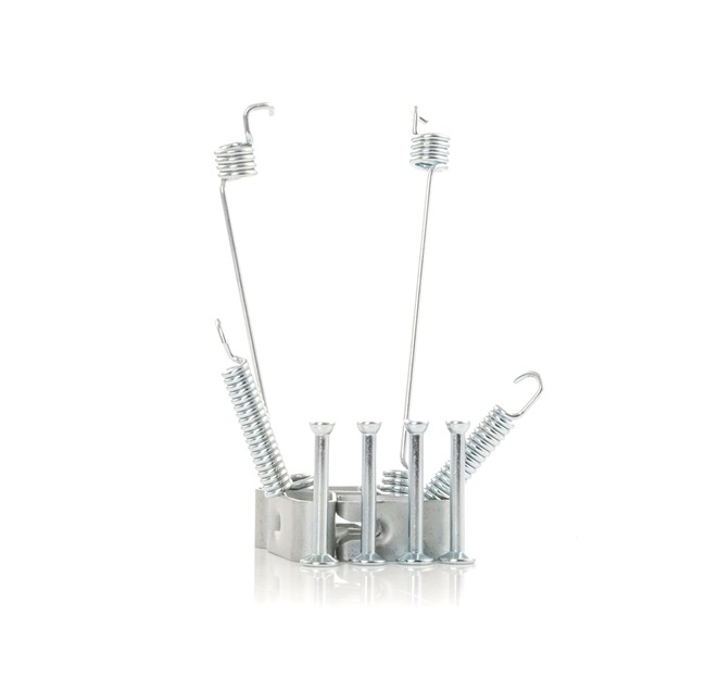 RIDEX 1502A0059 Tilbehørssæt, bremsebakker Ford Fiesta Mk4 1.4 i 16V 90 HK Benzin pris