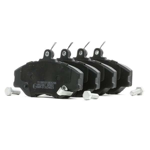 RIDEX 402B1092 Jarrupalat, levyjarru
