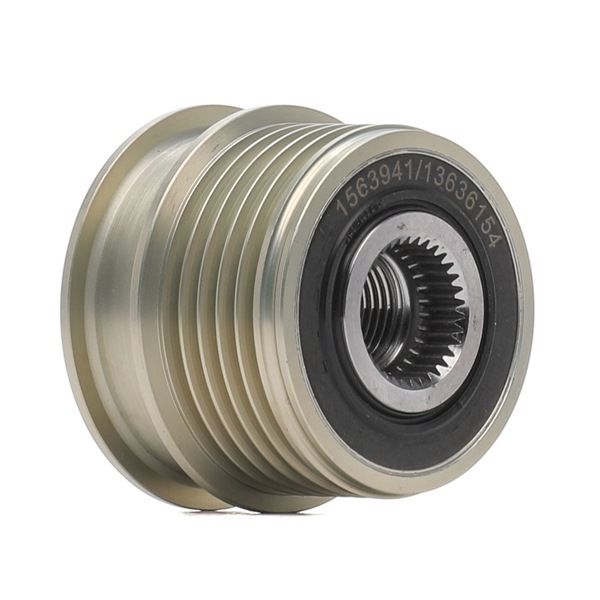 Remskive, generator 1390F0074 RIDEX 6681550015 MERCEDES-BENZ