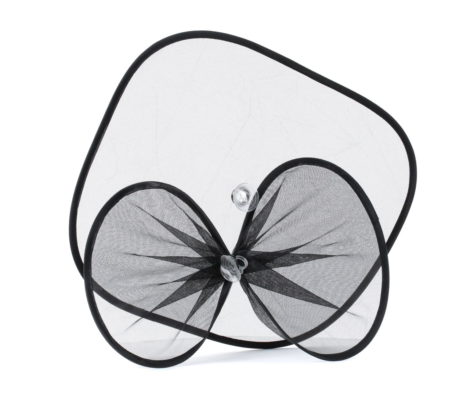 CARCOMMERCE 42097 Auto Sonnenschutz schwarz, Menge: 2