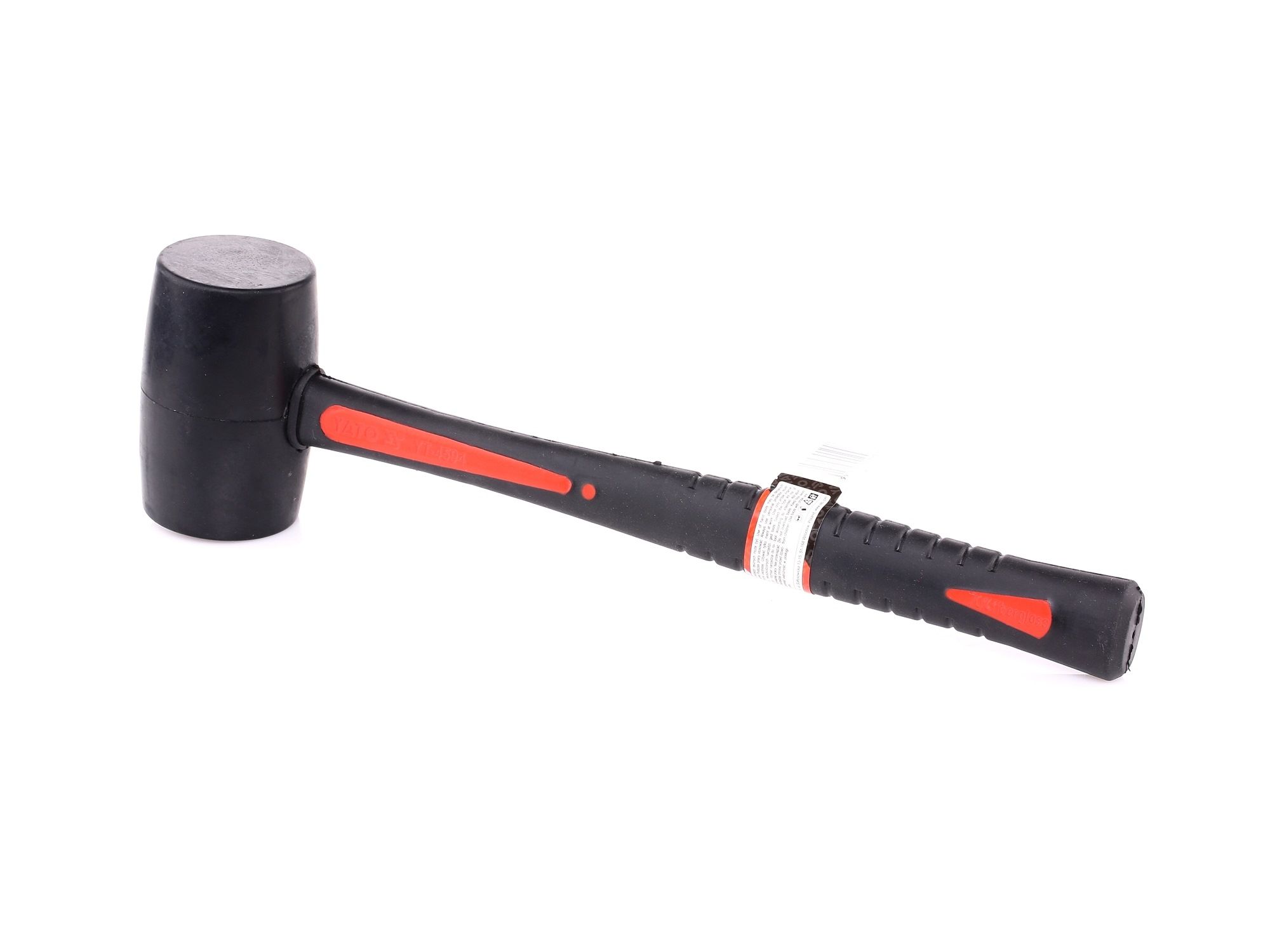 YATO YT-4594 Rubber Hammer Weight: 440g, Ø: 65mm-image-13639412