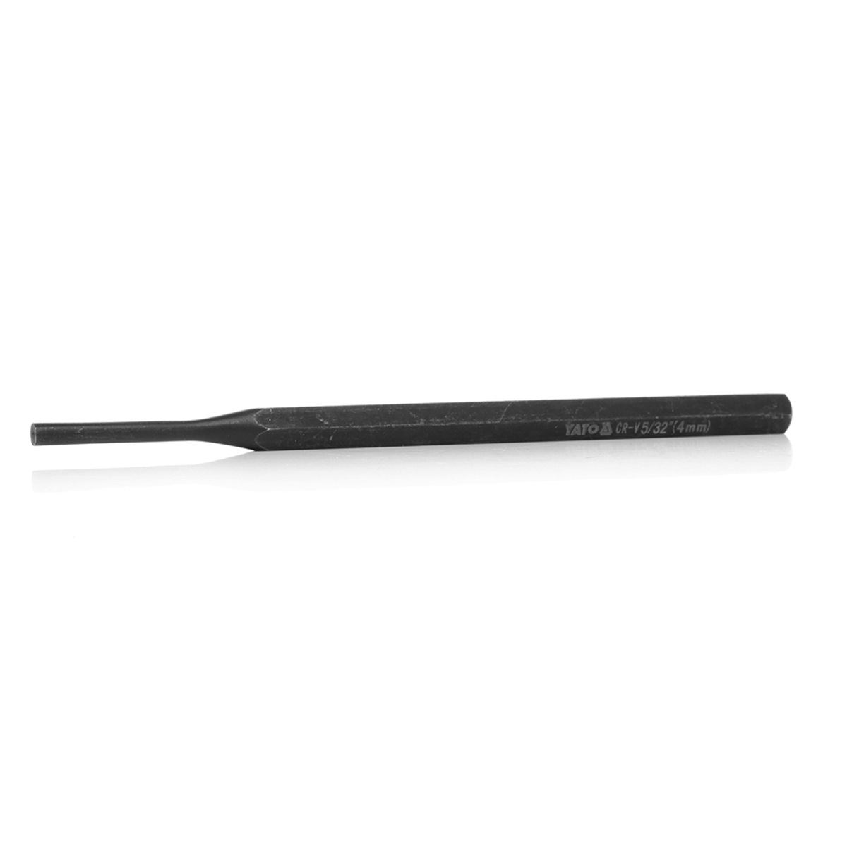 YATO YT-47143 Pin Punch Chrome Vanadium Steel, Length: 150mm, Ø: 4mm-image-13639429