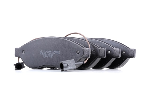 Remblokken 402B0003 RIDEX 7 736 601 7 Volkswagen