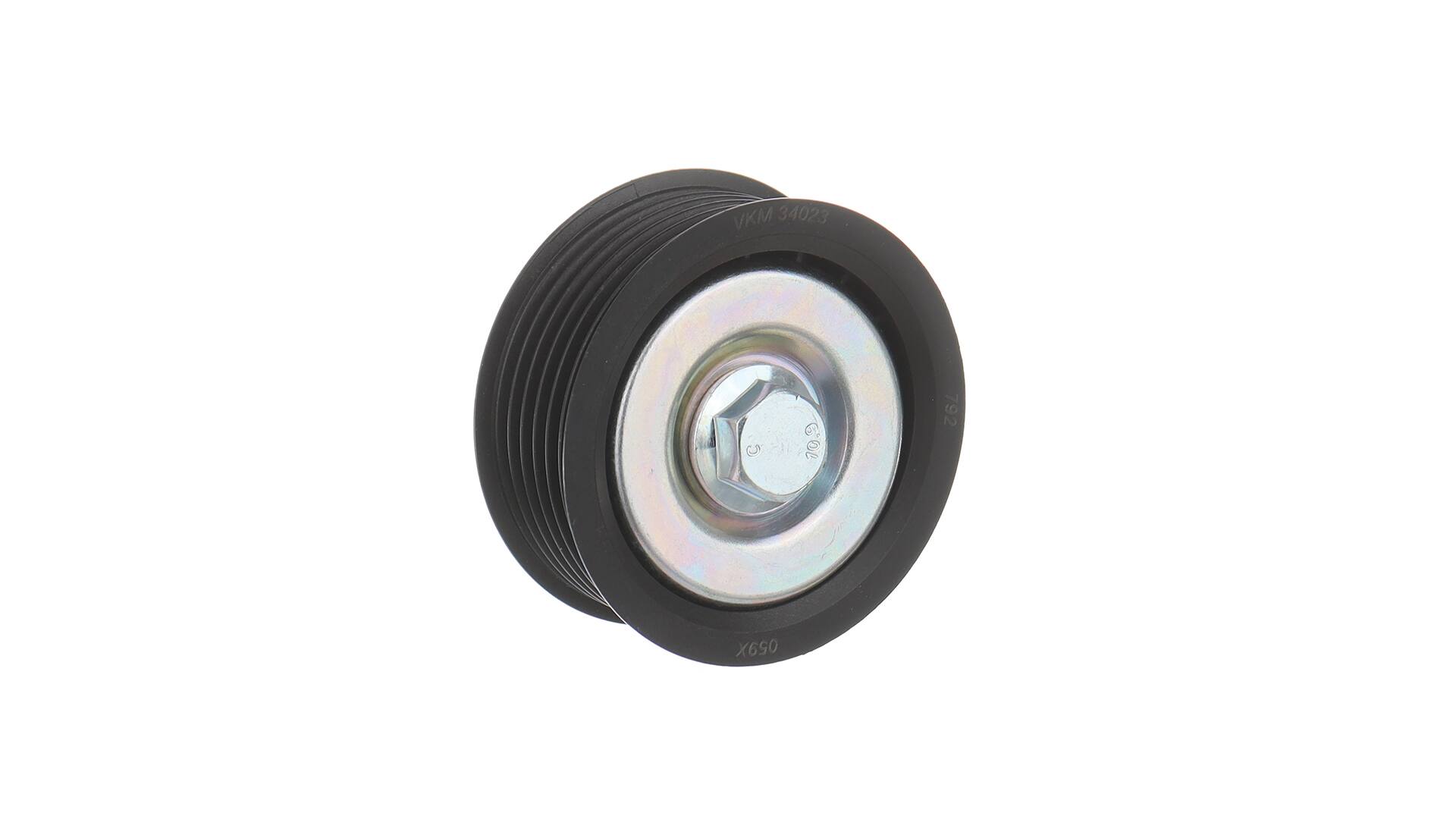 SKF VKM 34023 Szíjtárcsa / vezetőgörgő, hosszbordás szíj